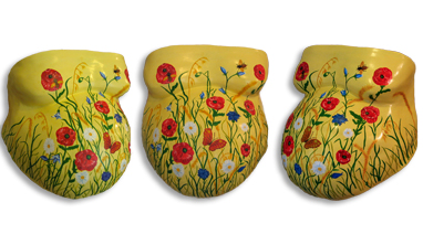 Babybauchabdruck Wiese